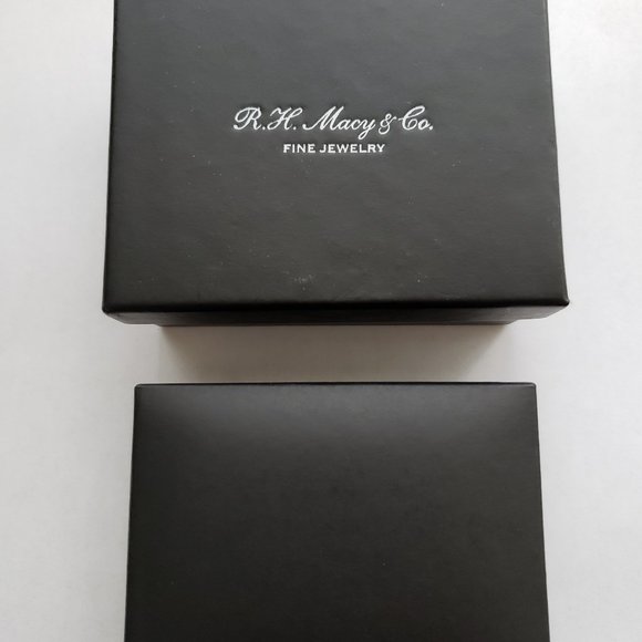 **SOLD**!4k Solid Two Tone Gold Stick/Dangle Earrings NIB/Tags - Picture 9 of 9